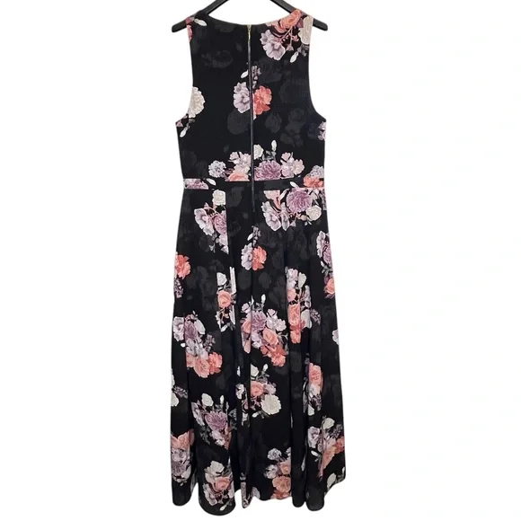 Torrid Georgette Floral Maxi Dress Romantic, Feminine, Formal, Dressy, Wedding - Picture 6 of 12